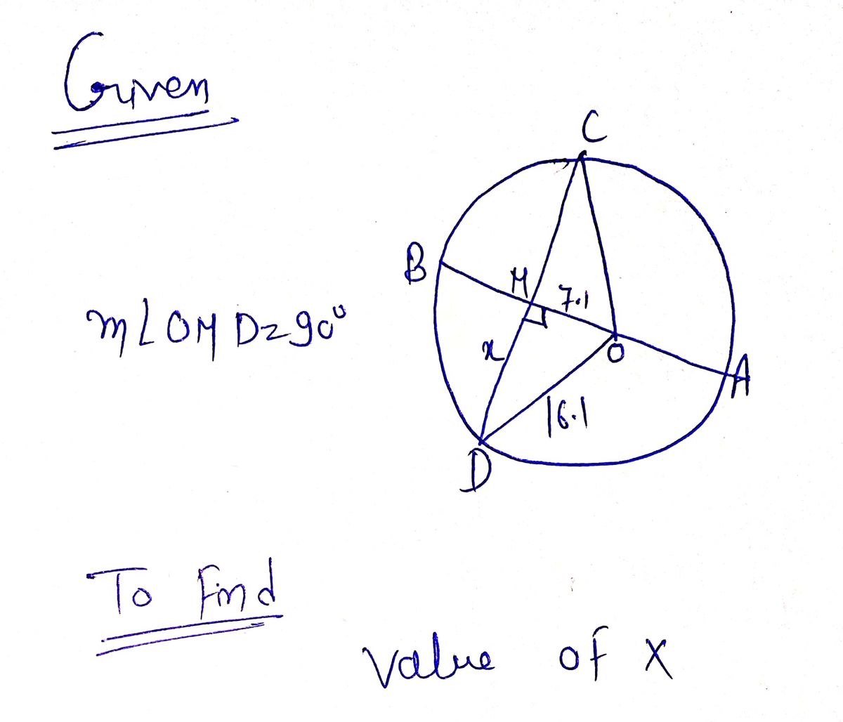 Geometry homework question answer, step 1, image 1